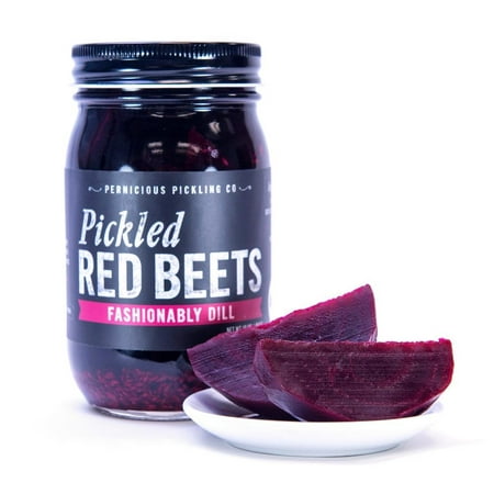 Pernicious Pickling - Pickled Red Beets, 16oz Jars (Best Pickled Red Onions)