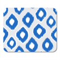 thumbnail image 1 of JSDART Tapis de Souris Flèche Bleue Abstrait Coloré Ikat Chevron Coin Élégant 9x10 Pouces, 1 of 1