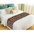 thumbnail image 1 of EREHome Bookshelf Bed Runner Bed Scarf Bed Decor 20x95 inch, 1 of 1
