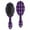 Halloween Purple Checkered, variant on Halloween Purple Checkered Ghosts and Icons Hair Brush,Girls Detangling Hair Brush,Glide Through Tangles with Ease for Wet & Dry Hair,8.8"X2.8"