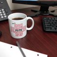 thumbnail image 6 of ThisWear RN Gifts for Nurses I'm a RN Essential Attributes 11oz Ceramic Coffee Mug RN, 6 of 7