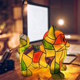 thumbnail image 6 of Bfogop Dogs Lamps,Corgi Lamp,Lamps for Night Stands,Dog Series Art Night Light, Cute Pet Dogs Themed Tabletop LED Night Light, Vintage Home Decor, Fun Gift for Dog Lover, 6 of 8