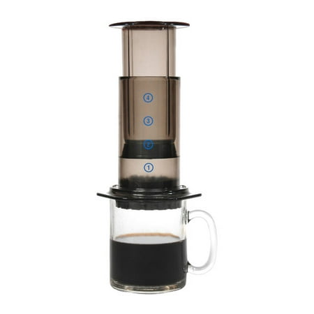 Aeropress 83R20 3 Cup Espresso Style Lightweight Handy Coffee Maker Set, (Best Way To Make Aeropress Coffee)