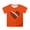 A-Orange56, variant on Toddler Girls T-Shirt Leopard Heart Football Print Short Sleeve Crewneck Comfortable Everyday Tee