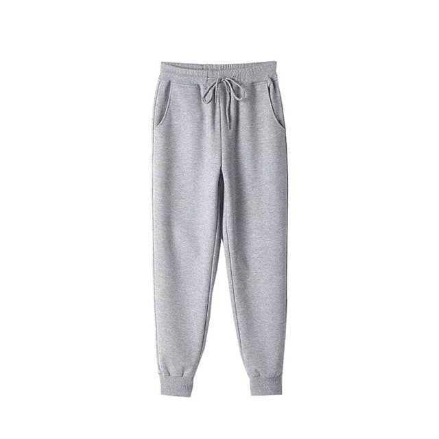 Txlixc Pantalones de hombre, pantalones de cintura alta de color sólido, cuerda para adultos Txlixc moda