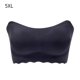 thumbnail image 1 of Sujetador sin tirantes recogido Sujetador antideslizante de talla grande Ropa interior superior de tubo fino para vestido de novia, Negro, 5XL Methold AP001172-15B, 1 of 7