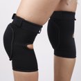 thumbnail image 1 of Knee Pads Elastic Padded Workwear Protector Stand Support Heavy Duty Boxing Sleeve Black, 1 of 5