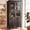 Black, variant on Homieasy 63'' Tall Kitchen Pantry Storage Cabinet, Farmhouse Food Cupboard with Adjustable Shelves for Dining, Kitchen, Yellow Oak