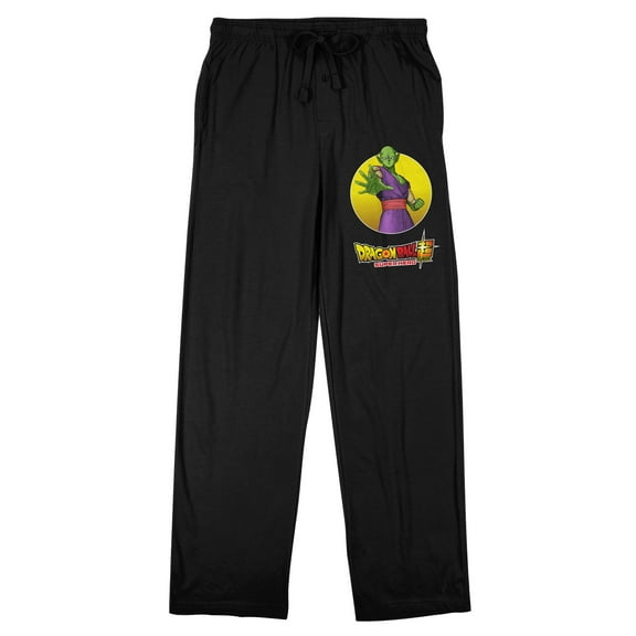 Dragon Ball Super The Movie Super Hero Piccolo Men's Black Sleep Pajama Pants-XXL