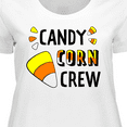 thumbnail image 4 of Inktastic Candy Corn Crew for Halloween Women's Plus Size T-Shirt, 4 of 5