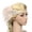 YM31, variant on 1920s Peacock Feather Headpiece/Flapper Accessories, Women's Art Deco 20s, Great Gatsby Showgirl Headband