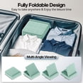 thumbnail image 4 of KDD Tablet Pillow Stand, iPad Tablet Stand with Storage, Foldable Adjustable Holder for Desk Bed Couch and Lap, Green, 4 of 8