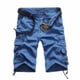 thumbnail image 5 of Nuevos pantalones cortos cargo holgados de talla grande para hombre, con múltiples bolsillos, pantalones cortos casuales holgados de verano, pantalones cortos de playa estilo safari, 5 of 5