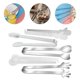 thumbnail image 2 of 5pcs Kitchen Tong Food Serving Tong Multipurpose Anti-scald Cooking Tong, 2 of 4