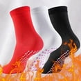 thumbnail image 2 of 3/6 Pairs Winter Magnetic Self-Heating Socks Tourmaline Warm for Men Women, 2 of 7