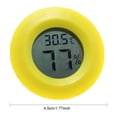 thumbnail image 4 of Mini Termómetro Digital Higrómetro LCD Sensor Prueba Temperatura () Amarillo, 4 of 4