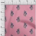 thumbnail image 1 of oneOone Cotton Poplin Fabric Leaves & Floral Block Fabric Prints By Yard 56 Inch Wide, 1 of 4