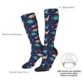 thumbnail image 4 of Fotbe Cartoon Dinosaur Calcetas Divertidas Estampadas para Hombre y Mujer, Calcetas de Algodón hasta la Rodilla para Caminar, Correr, Enfermería y Embarazo, 4 of 6