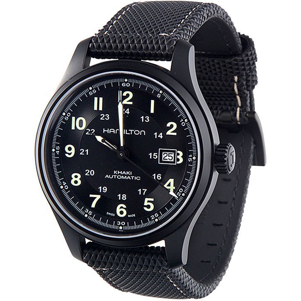 Hamilton Hamilton Men's HMLH70575733 Khaki Field Black Dial Watch