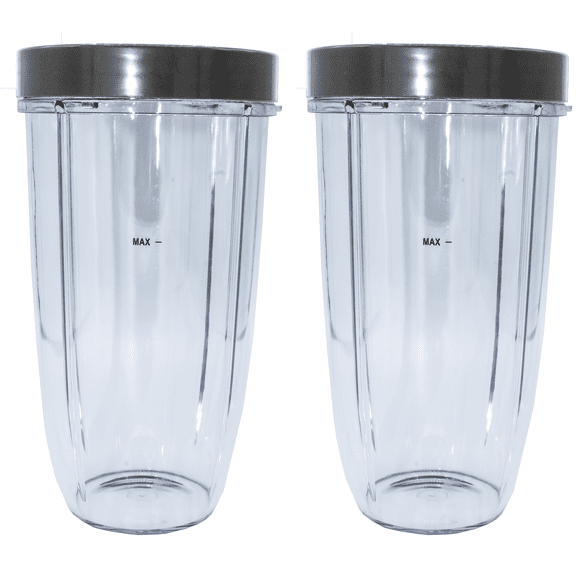 Blendin Pièces de Rechange, Compatible avec Nutribullet Mélangeur Extracteur de Jus 600W et 900W (2 Anneaux à Lèvres Colossaux 2)