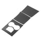 thumbnail image 1 of Caja de almacenamiento de adornos de Control central, pegatinas de decoración para posavasos, compatible con Tesla Model 3 2018-2020, fibra de carbono mate, 3 uds. Jadeshay  A, 1 of 9