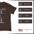 thumbnail image 6 of Shelby Cobra Logo T-shirt American Legendary Muscle Car Racing Mustang GT500 Performance Powered by Ford Men's Tee, 6 of 7
