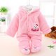 thumbnail image 1 of Ropa de bebé, incluso con punta de ola, bolsa de pies de oso, ropa de ha, ropa de polar coral, ropa de otoño e invierno, ropa de escalada, ropa de lunares, 1 of 5