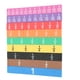 thumbnail image 5 of Juego de manipuladores matemáticos, 51 piezas de fichas de fracciones magnéticas, fichas de aprendizaje de fracciones, fichas de fracciones magnéticas, muy recomendable, 5 of 14