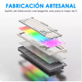 thumbnail image 4 of Teclado Español Gamer Con Cable BLOOSOM Free Wolf K8 Blanco, 4 of 4