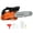 Orange, variant on Thehsnt 25.4cc Gas Chainsaw, 2-Stroke Portable Chain Saw, Handheld High-Power Logging Saw, Home Gas Small Garden Saw