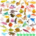 thumbnail image 2 of Ocean Sea Animal, 52 Pack Surtido Mini Vinyl Plastic Animal Funcorn Toys Funcorn Toys, 2 of 2