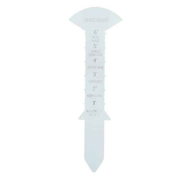 Regla de césped, medidor de césped, herramienta de jardinería de césped transparente de 30 cm, medidor de medición de césped, eficiencia óptima
