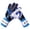 Blue, variant on Soccer Goalkeeper Gloves for Kids Boys Children Youth Football Goalie Gloves with Fingersave and Double Wrist Grips