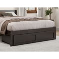 thumbnail image 2 of AFI Underbed Accessory Modern Wood Queen Foot Drawer in Espresso, 2 of 6