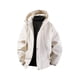 thumbnail image 3 of Ceisia Men's Oversize Hooded Zip-Up Warm Jacket for Winter Gift, 3 of 6