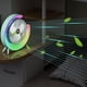 thumbnail image 4 of Cateissary Ventilador de escritorio ajustable con apariencia compacta y ventilador con función de poco ruido para ventilador de escritorio Electrodomésticos Verde claro, 4 of 6