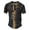 40Brown189, variant on WERYOUNG Mens T-Shirts Summer Color Block Retro Tees Short Sleeve Button Down Casual Tees Comfortable Tops L