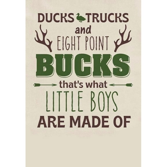 Duck Hunting Nursery Wall Art Deer Poster Wall Decor Ducks poster for Boys Room Nursery Bedroom Playroom poster