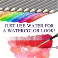 thumbnail image 6 of ZOUYUE 51-Piece Drawing Art Pencils, 51PCS Drawing & Art Supplies Kit for Kids, Complete Artist Kit, Include Graphite Pencils, Metallic Color Pencils, Water-soluble Pencils for Kids Adult Teens Artist, 6 of 8