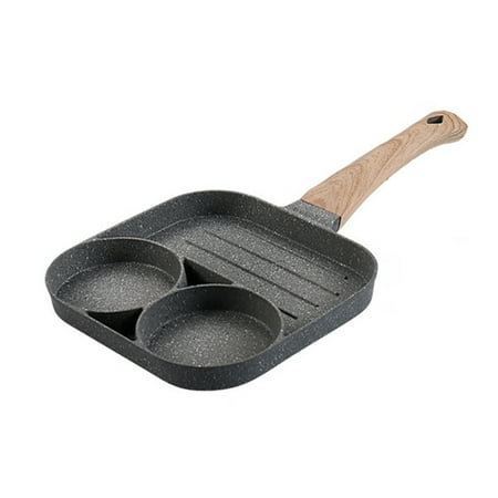 

HESITONE Non-stick Four-hole Omelette Eggs Pancake Maker Frying Pan Kitchen Induction Pot