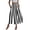 Black, variant on Maxi Skirts for Women Flowy - High Waist Ankle Length Drawstring Side Slit Skirt with Pockets, Elastic Waist, Comfortable for Summer Beach Vacation Daily Wear,Light Gray S