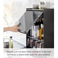thumbnail image 3 of Yamazaki Home Concealable Spice Rack, Black, Steel, No Assembly, 3 of 7