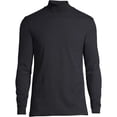 thumbnail image 4 of Lands' End Men's Super-T Cotton-Blend Mock Turtleneck Shirt, 4 of 4