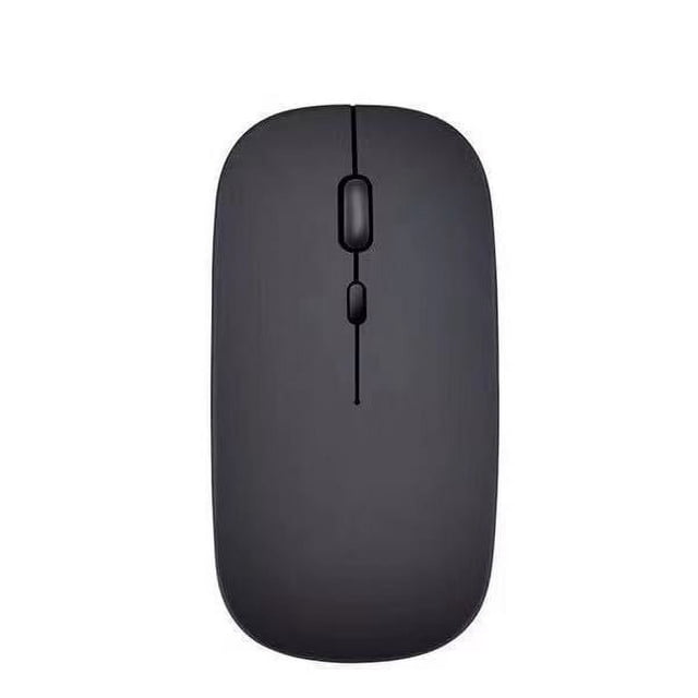 Ratón inalámbrico de tres modos con Bluetooth, modo dual, ultrafino, de carga silenciosa y de alta velocidad de 2,4 G