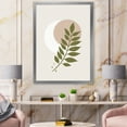 thumbnail image 3 of Designart 'Abstract Geometrical Leaf With Moon IV' Modern Framed Art Print, 3 of 4