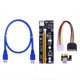 thumbnail image 1 of Pci-E 1X A 16X Tarjeta Gráfica Usb3.0 Cable Práctico Cable De Extensión De Gráficos De 4 Pines seitruly EL015893-00, 1 of 5