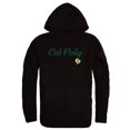 thumbnail image 1 of W Republic 558-167-BLK-03 Men Cal Poly Mustangs Script Hoodie, Black - Large, 1 of 1