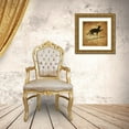 thumbnail image 3 of Grey, Jace 12x12 Gold Ornate Wood Framed with Double Matting Museum Art Print Titled - Companion, 3 of 4