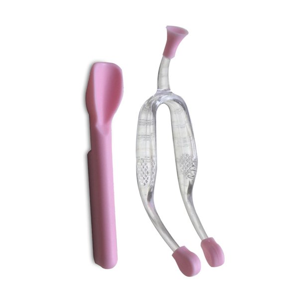 Vogacara Juego de varillas de pinzas para lentes de contacto, juego de removedor de insertador de ventosa para trabajo de Camping, accesorios para gafas Cuidado de ojos Rosado Vogacara CE012136-02