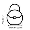 thumbnail image 2 of Bolsa Circular Crossbody Tommy Hilfiger Monograma Negra 69J7939/002, 2 of 2